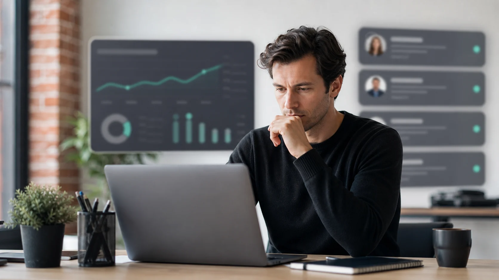 SaaS founder planning founder-led outbound from a focused prospect list